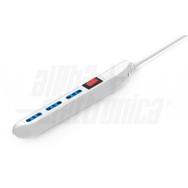 MULTIPLA 3 USCITE BIP 10/16A BIANCA