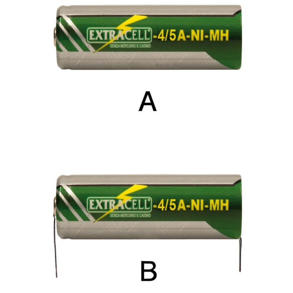 BATTERIE RICARICABILI NI-MH TIPO 4/5 A