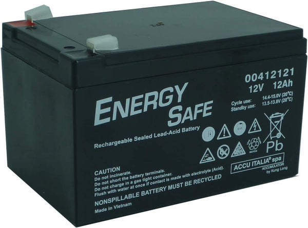 BATTERIA AL PIOMBO ENERGY SAFE 12V 12AH