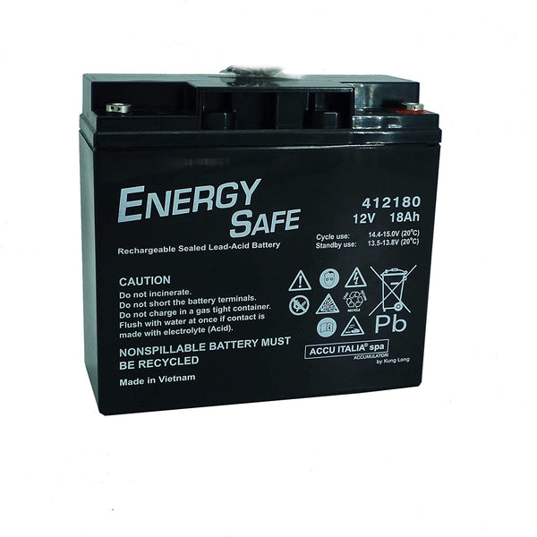 BATTERIA AL PIOMBO ENERGY SAFE 12V 18AH