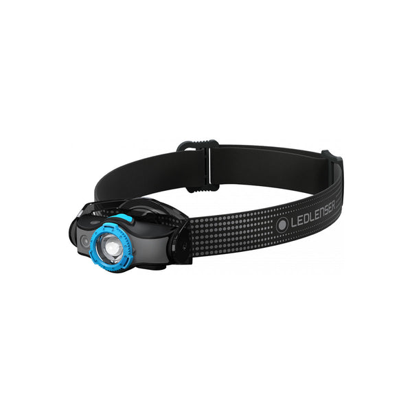 LED LENSER MH5 FRONTALE RIC BLACK/BLUE