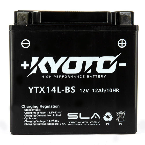 BATTERIA MOTO KYOTO YTX14L-BS