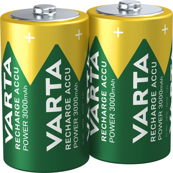 VARTA D 3000MAH RICARICABILE BLISTER 2PZ.