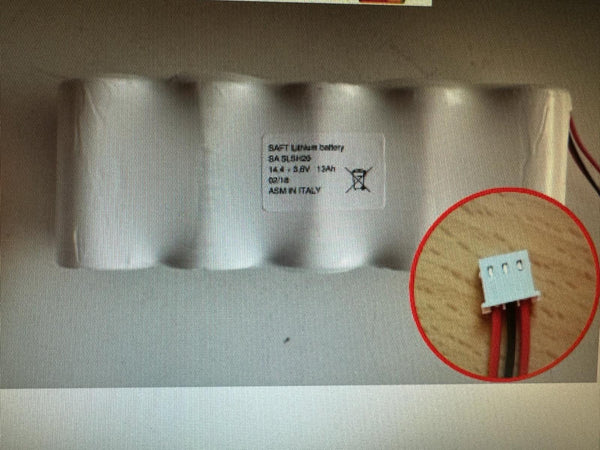 ASSEMBLAGGIO SAFT 14,4+3,6V 13AH ABB