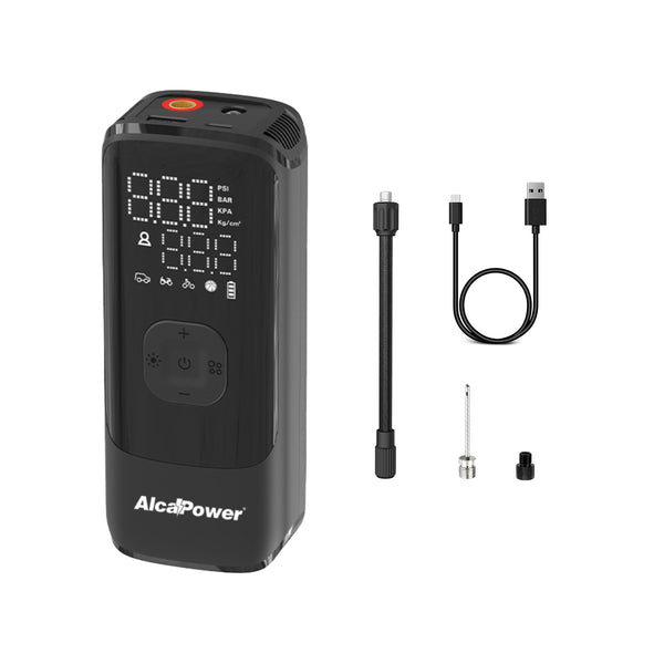 Compressore 150 PSI + Power Bank + Torcia