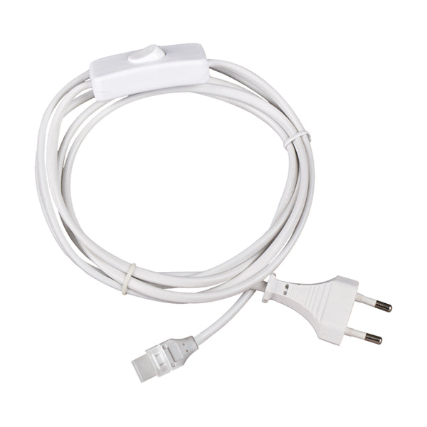 CA220SW CAVO SPINA 1M PER STRISCE LED 220V CON INTERRUTTORE