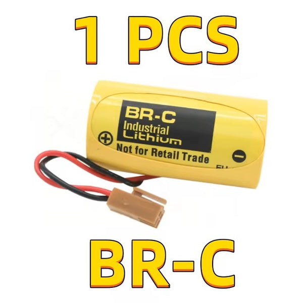 BATTERIA Panasonic 3V 5AH + CONNETTORE FANUK