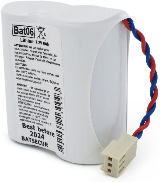 BAT06 BATTERIA PER ANTIFURTO LITIO 7,2V BATSECUR,,