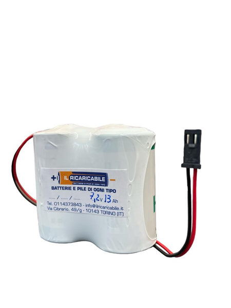 BATTERIA PER ANTIFURTO LITIO 7,2V 14,5AH D ULTRALIFE