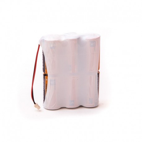 BATTERIA PER ANTIFURTO ALCALINA 9V x sirena Gt casa alarm gt 2380-9 V 7,8Ah - Connettore Molex 5264-02