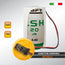 BATTERIA PER ANTIFURTO LITIO SAFT 3,6V 13AH D BEGHELLI