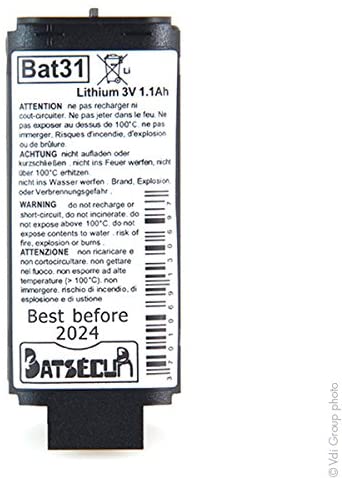 BAT31 BATTERIA PER ANTIFURTO LITIO 3V 1AH