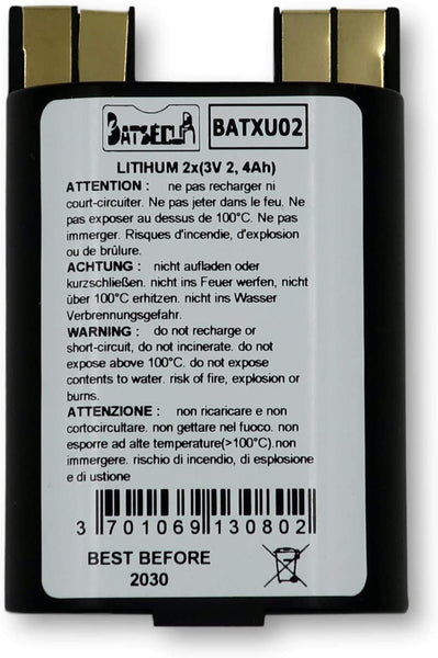 BATXU02 BATTERIA PER ANTIFURTO LITIO