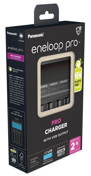 CARICABT PANASONIC ENELOOP ADVANCED CHARGER