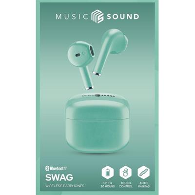AURICOLARE BLUETOOTH MUSIC SOUND SWAG