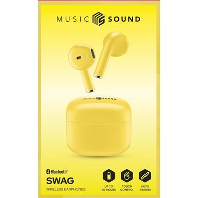 AURICOLARE BLUETOOTH MUSIC SOUND SWAG
