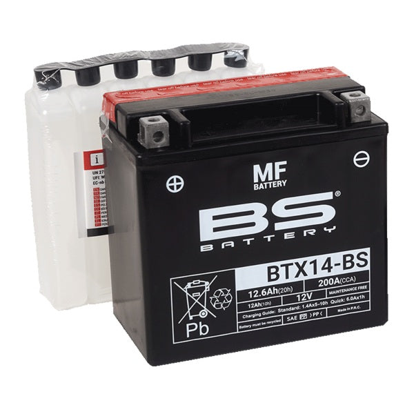 BATTERIA MOTO BS BTX14-BS