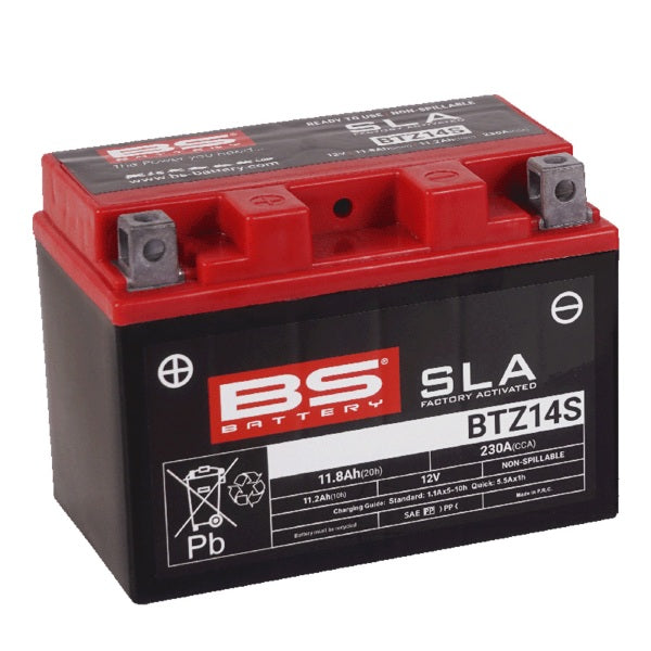 BATTERIA MOTO BS BTZ14S SLA