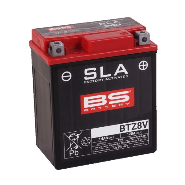 BATTERIA MOTO BS BTZ8V