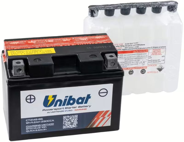 BATTERIA MOTO UNIBAT YTZ14S