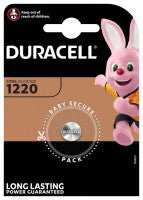 PILA AL LITIO BOTTONE DURACELL 3V FORMATO CR1220 3V
