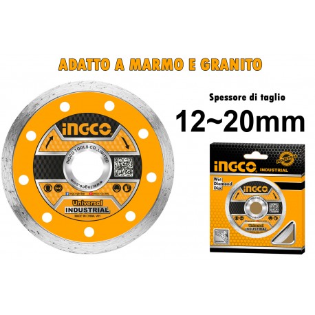 DISCO DIAMANTATO 115MM A UMIDO