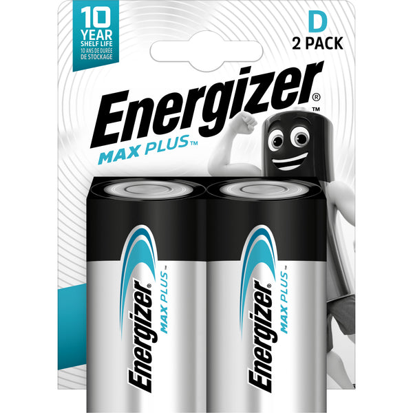 ENERGIZER LR20 MAX PLUS BLISTER 2PZ.