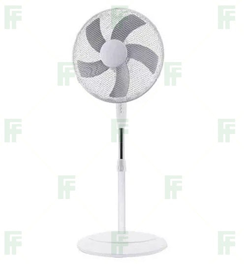 BIANCO 40 - VENTILATORE DA TERRA 5 PALE 40CM