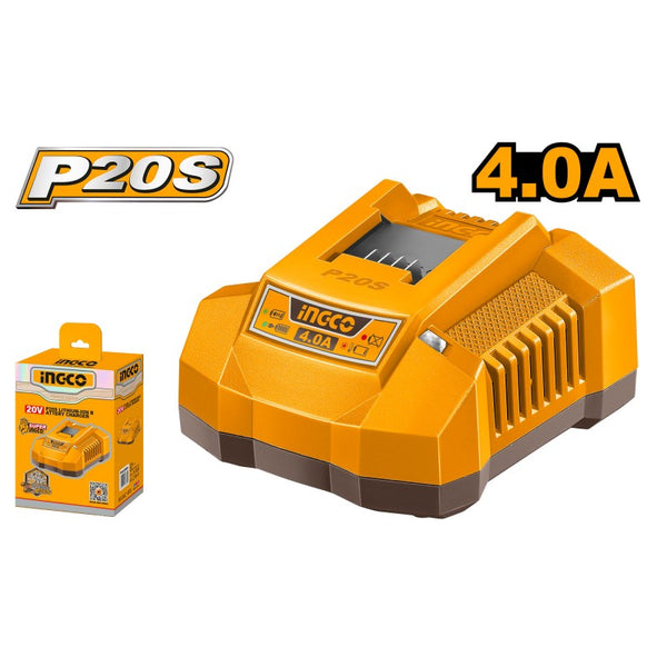 CARICABATTERIE RAPIDO 20V 4AH