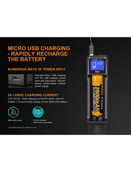 FENIX CARICABATTERIE SINGOLO