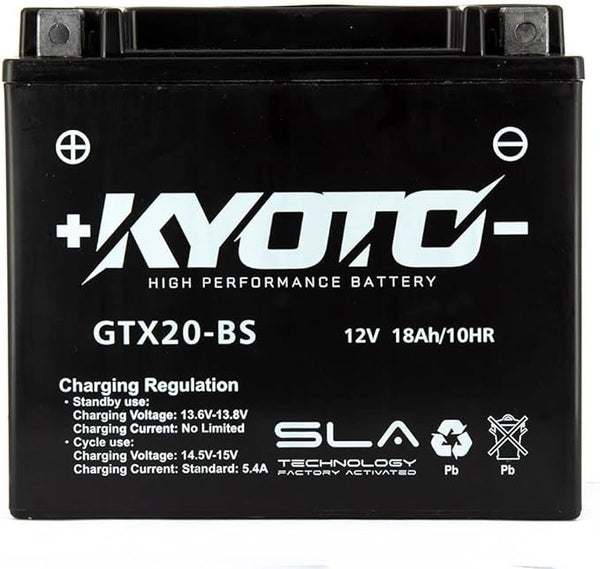 BATTERIA MOTO KYOTO YTX20-BS