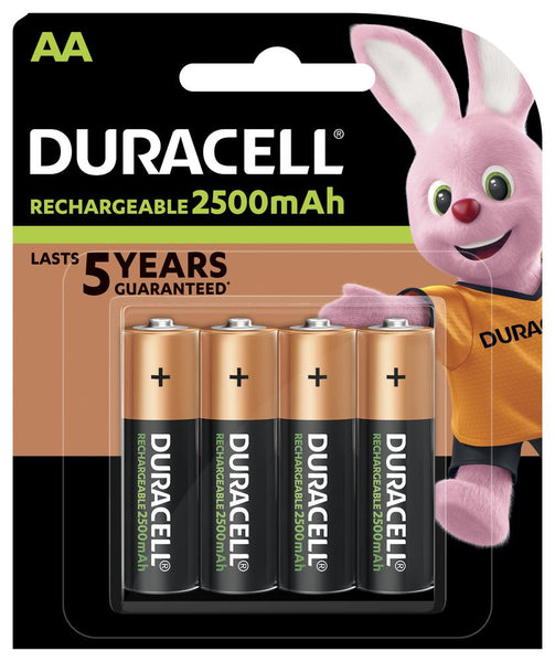 DURACELL AA 2500MAH BLISTER 4PZ.