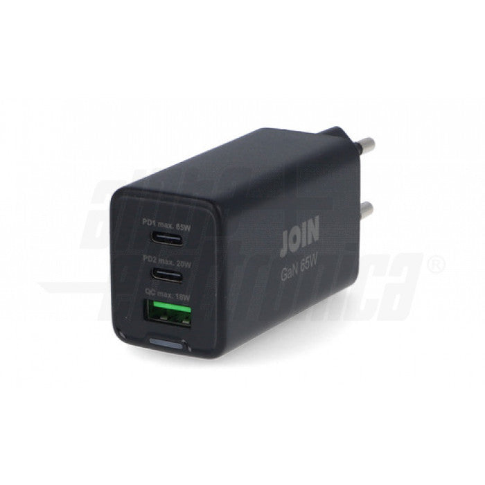 CARICATORE 3 USB 2C 1A 65W