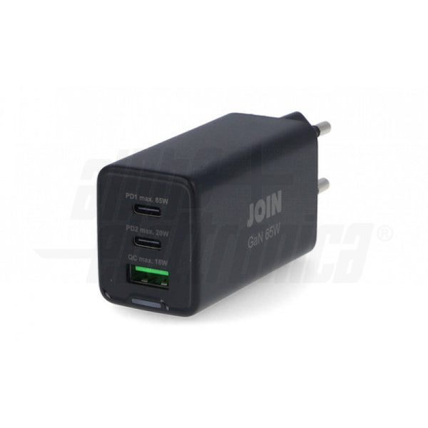CARICATORE 3 USB 2C 1A 65W
