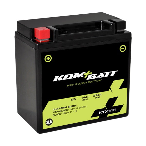 BATTERIA MOTO KOMBAT KTX14H SLA MAX