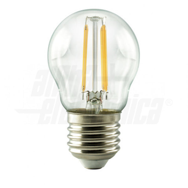 LAMPADINA LED FILAM E27 4,5W 470LM 2700K