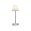 LAMPADA LOLA SLIM 30 GREY RICARICABILE