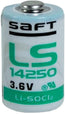 PILA AL LITIO SAFT 3,6V FORMATO 1/2AA CON POLO