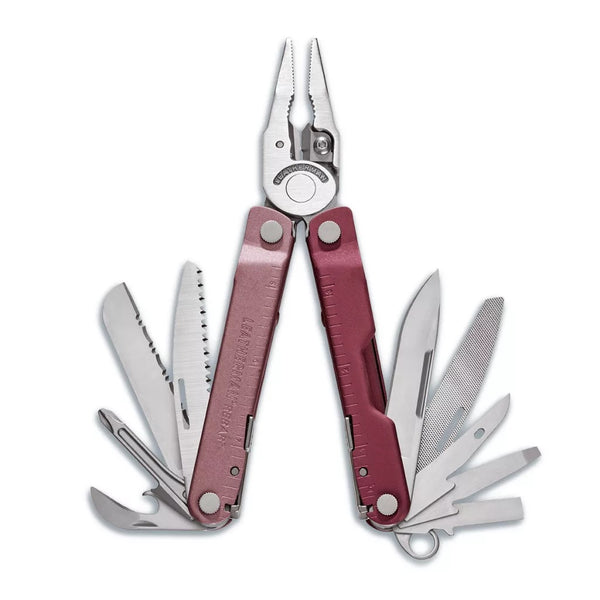 LEATHERMAN REBAR HEATHERED CRANBERRY