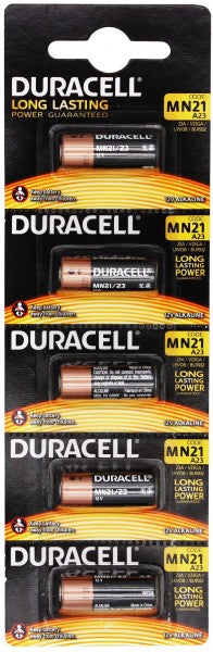 PILA ALCALINA DURACELL FORMATO MN21 12V BLISTER 5PZ.