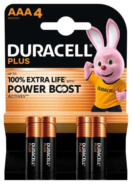 DURACELL PILA ALCALINA AAA POWER BOOST BL 4PZ.