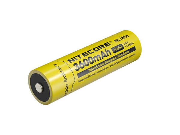NITECORE LI-ION 18650 NL1836 3600MAH