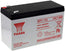 BATTERIA AL PIOMBO YUASA 12V 7AH FASTON 6MM