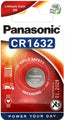 PILA AL LITIO BOTTONE PANASONIC FORMATO CR1632