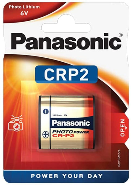 PILA AL LITIO PANASONIC FORMATO CRP2P 3V