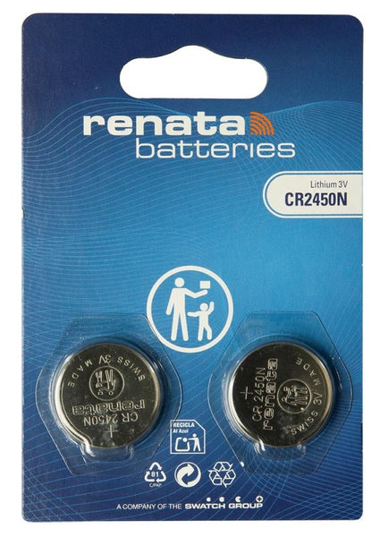 Renata pila al litio 3V Cr2450N blister 2 pz.