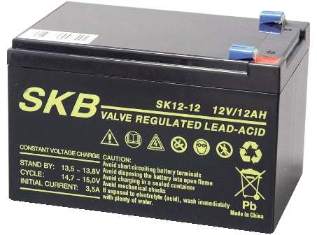 BATTERIA AL PIOMBO SKB 12V 12AH FASTON 6,3MM