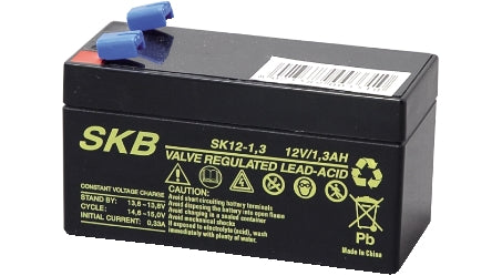 BATTERIA AL PIOMBO SKB 12V 1,3AH F1