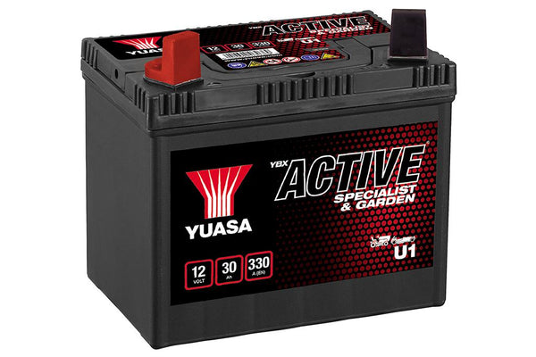 BATTERIA GARDEN YUASA U1 POSITIVO SX