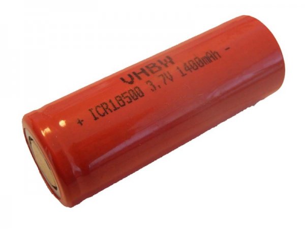 BATTERIA LI-ION 3,6V 1400MAH 18500